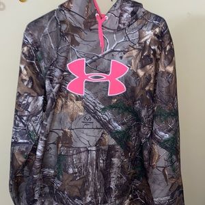 under armor Realtree camo hoodie